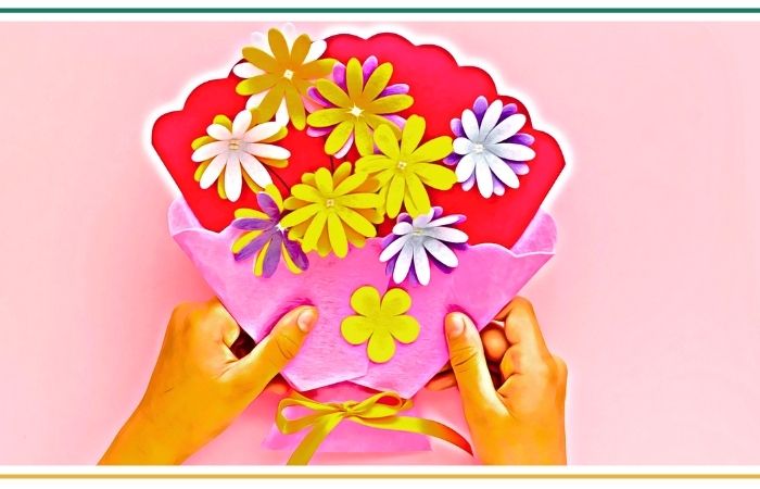 How To  Make A Flower Mother’s Day Card