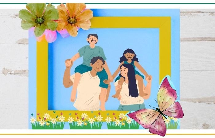 How To Make A Butterfly Picture Frame