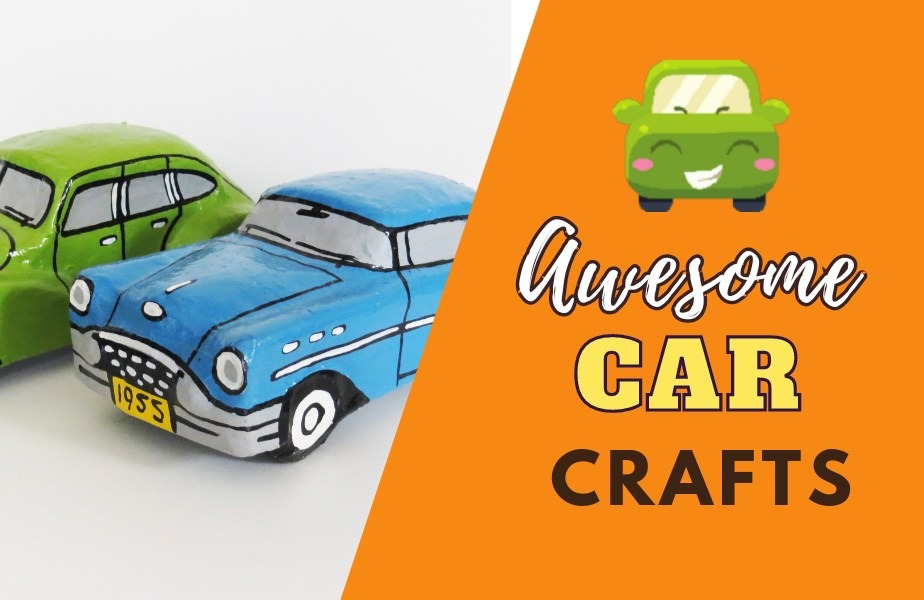 21 Car Crafts For Kids To Drive Up The Fun